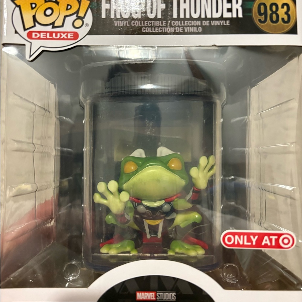 Funko Pop! Deluxe Marvel Thor Frog of Thunder 983 Loki Target Exclusive Box NEW